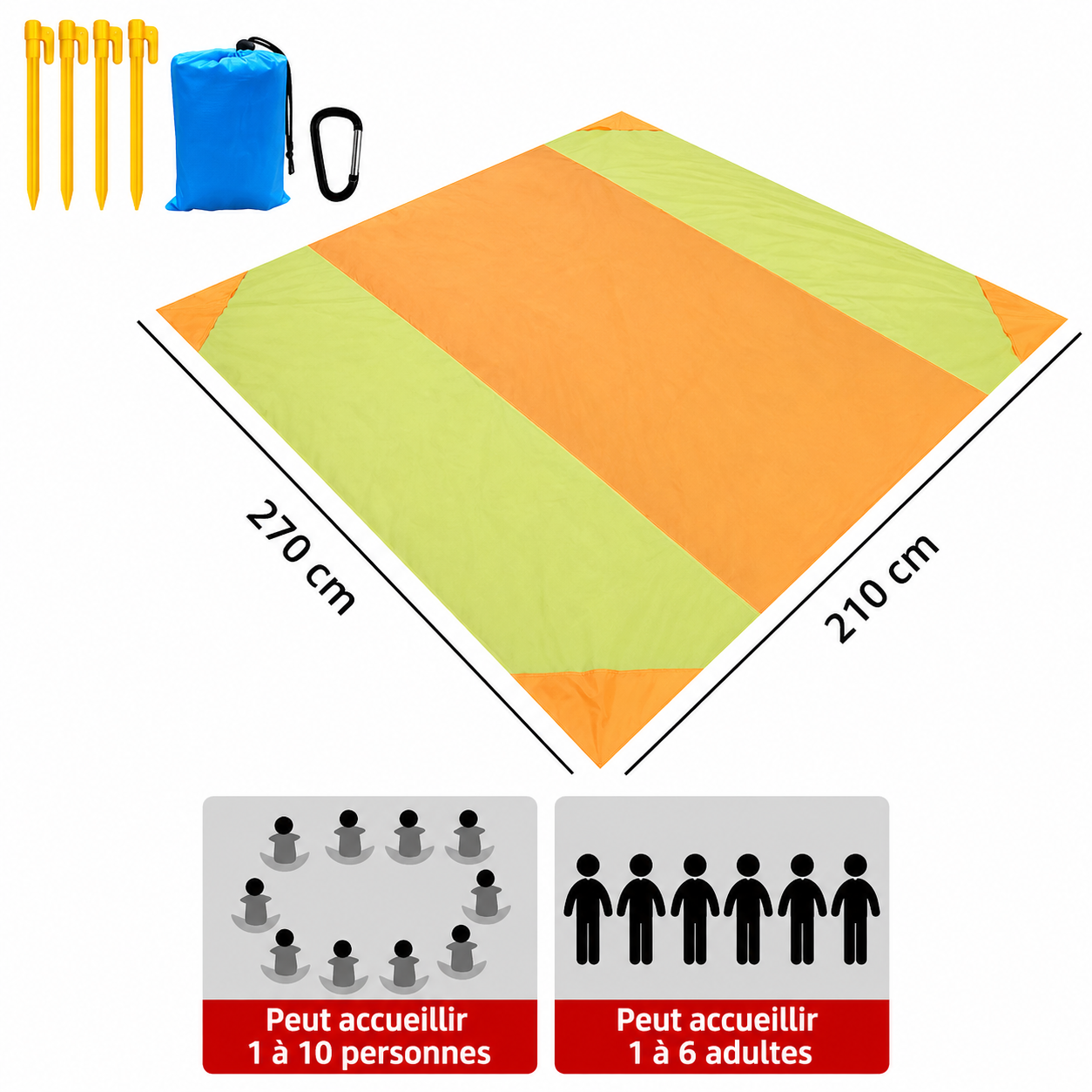 Tapis de plage sunkissed™